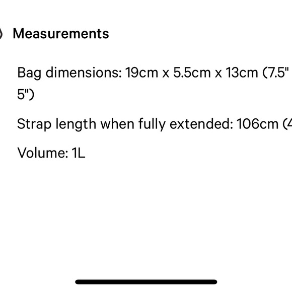 Lululemon everywhere belt bag NEW WITH TAGS..(includes a free bag ) 1L S… - Picture 7 of 7